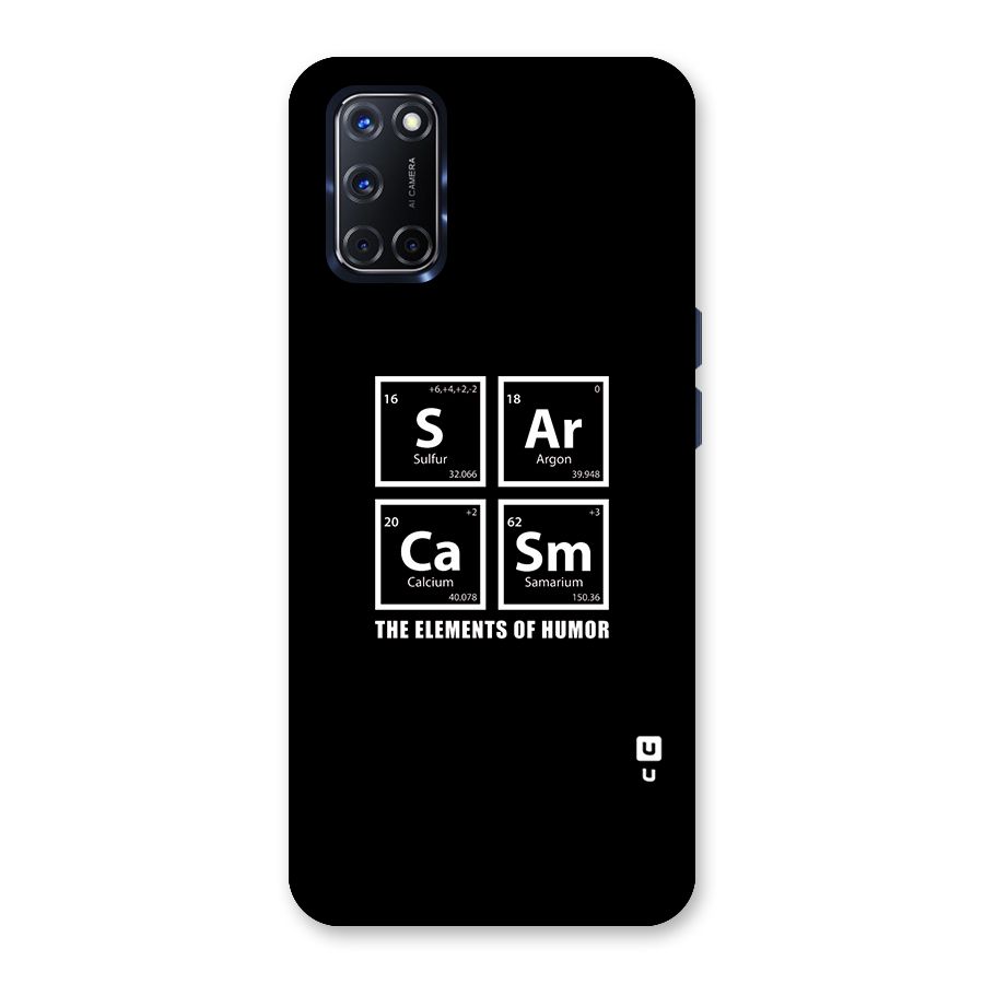 The Elements of Humor Back Case for Oppo A52
