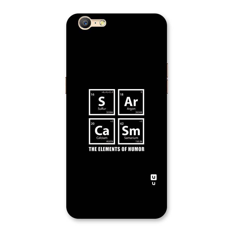 The Elements of Humor Back Case for Oppo A57