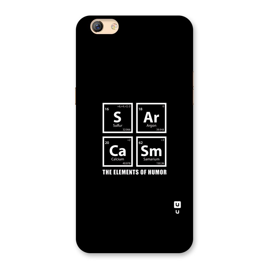 The Elements of Humor Back Case for Oppo F3 Plus