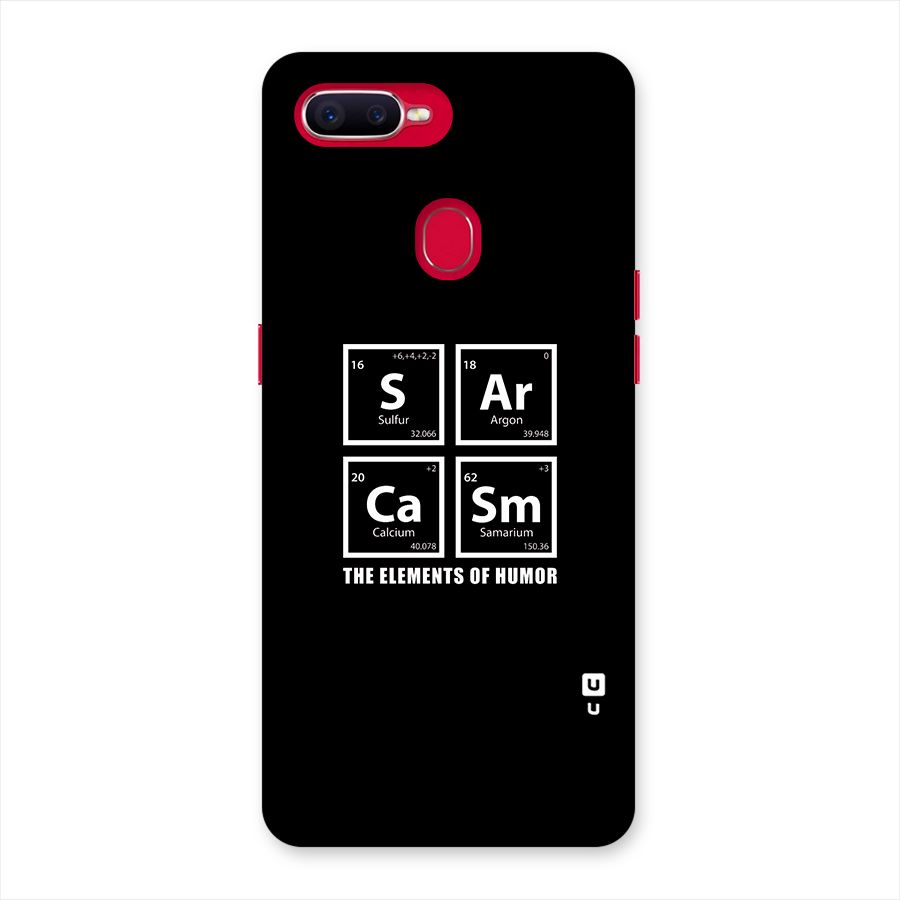 The Elements of Humor Back Case for Oppo F9 Pro