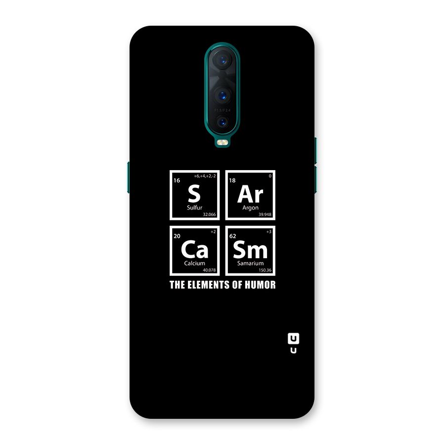The Elements of Humor Back Case for Oppo R17 Pro