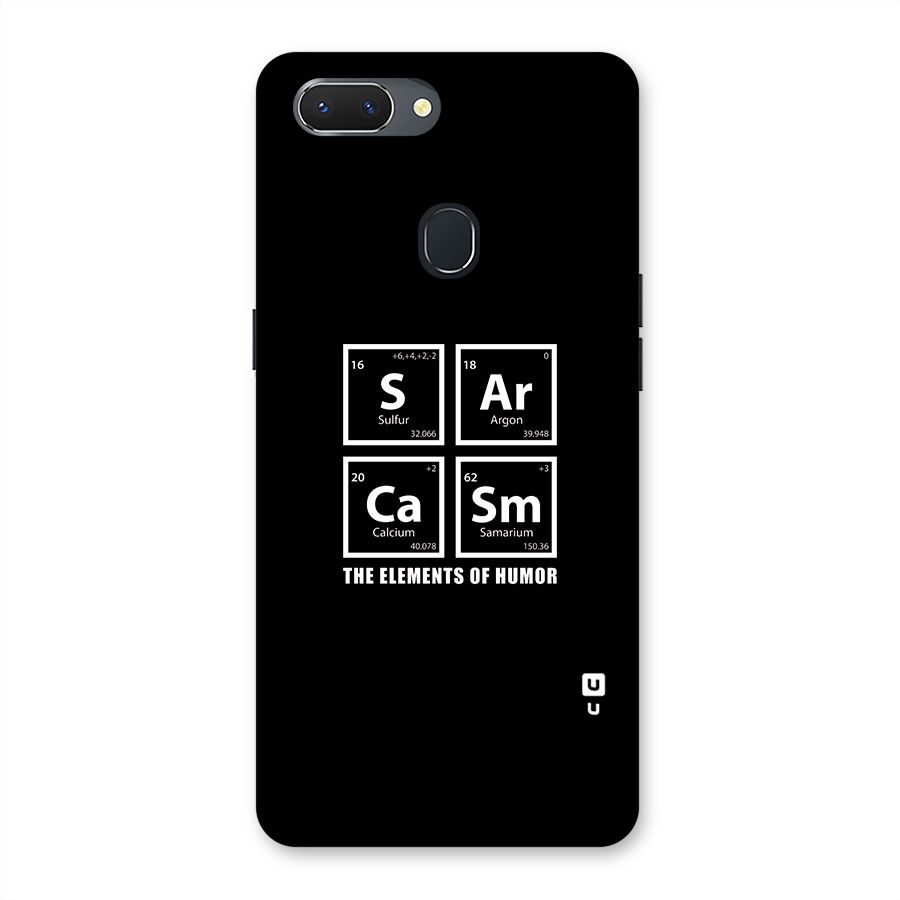 The Elements of Humor Back Case for Oppo Realme 2