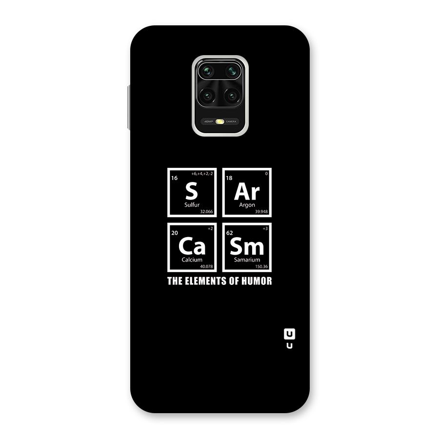 The Elements of Humor Back Case for Poco M2 Pro