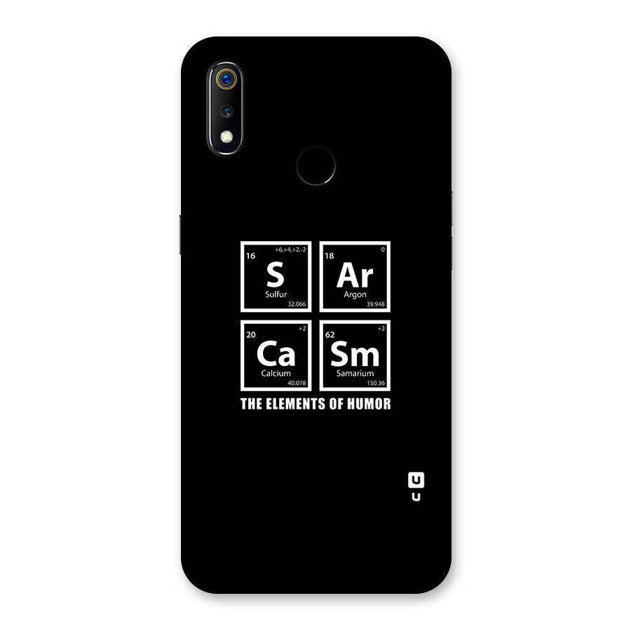 The Elements of Humor Back Case for Realme 3