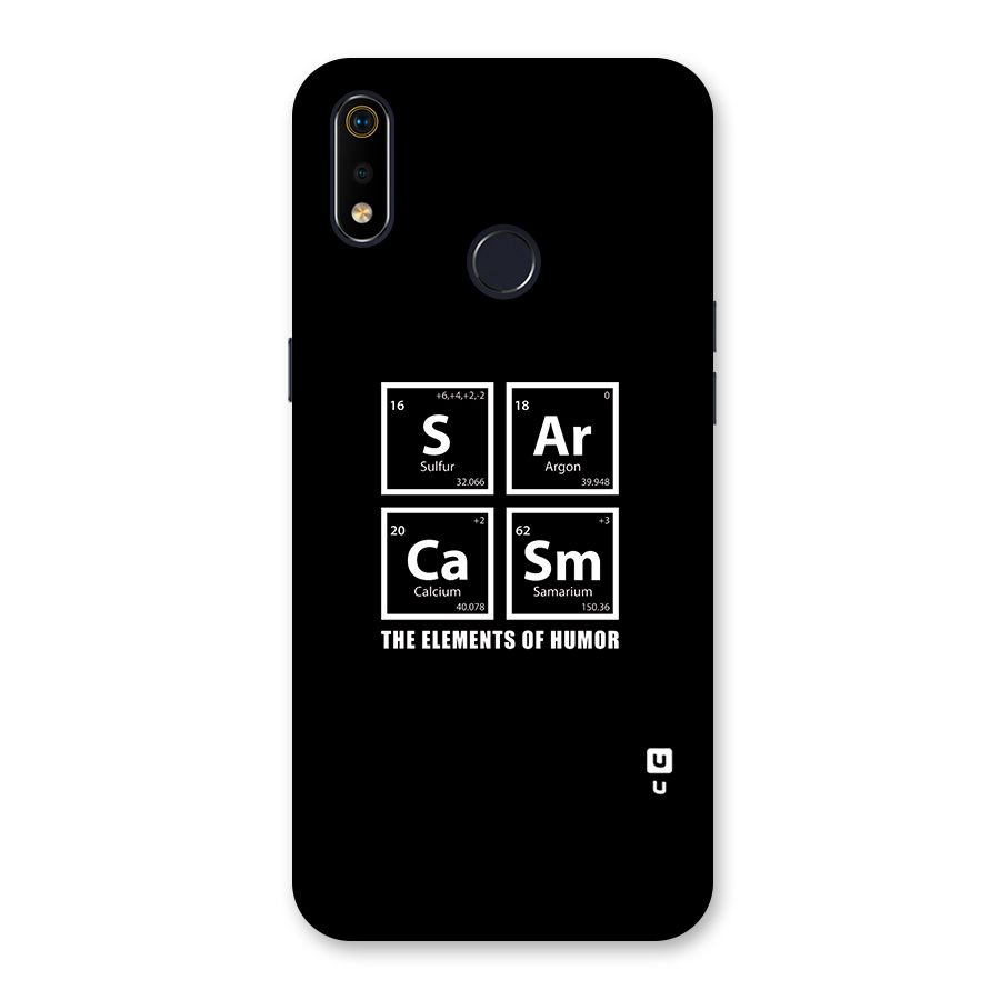 The Elements of Humor Back Case for Realme 3i