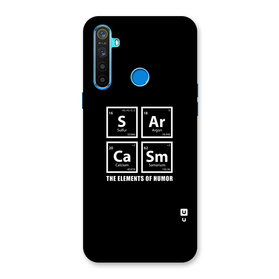 The Elements of Humor Back Case for Realme 5