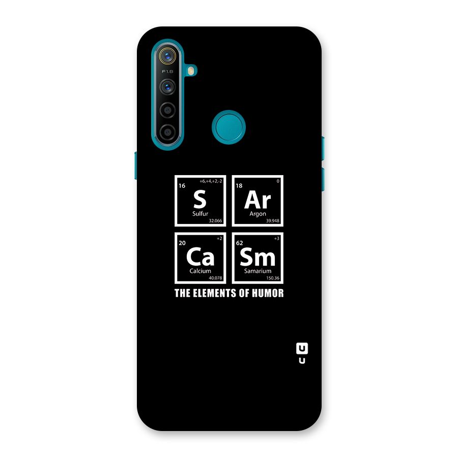 The Elements of Humor Back Case for Realme 5i