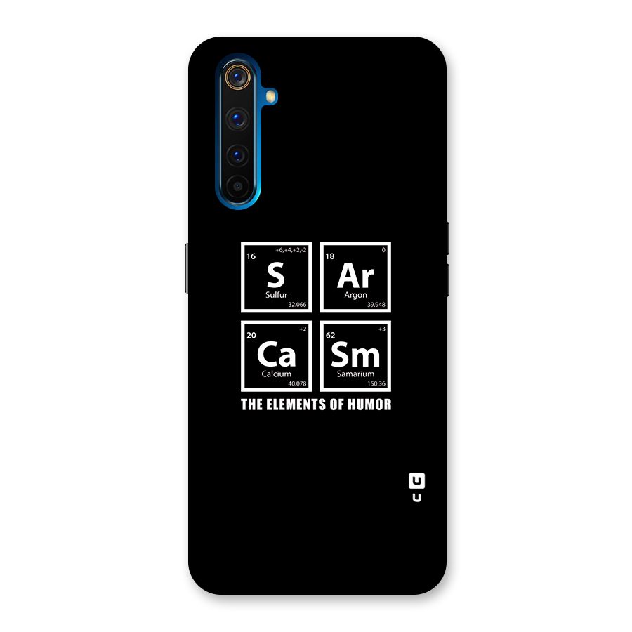 The Elements of Humor Back Case for Realme 6 Pro
