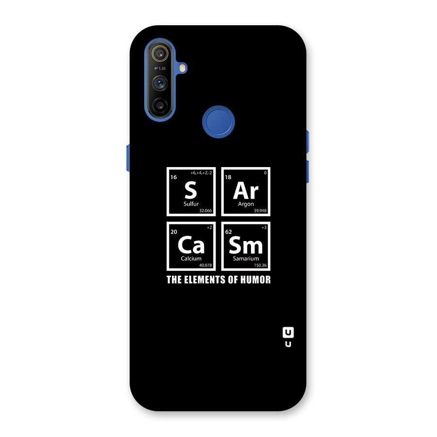 The Elements of Humor Back Case for Realme Narzo 10A