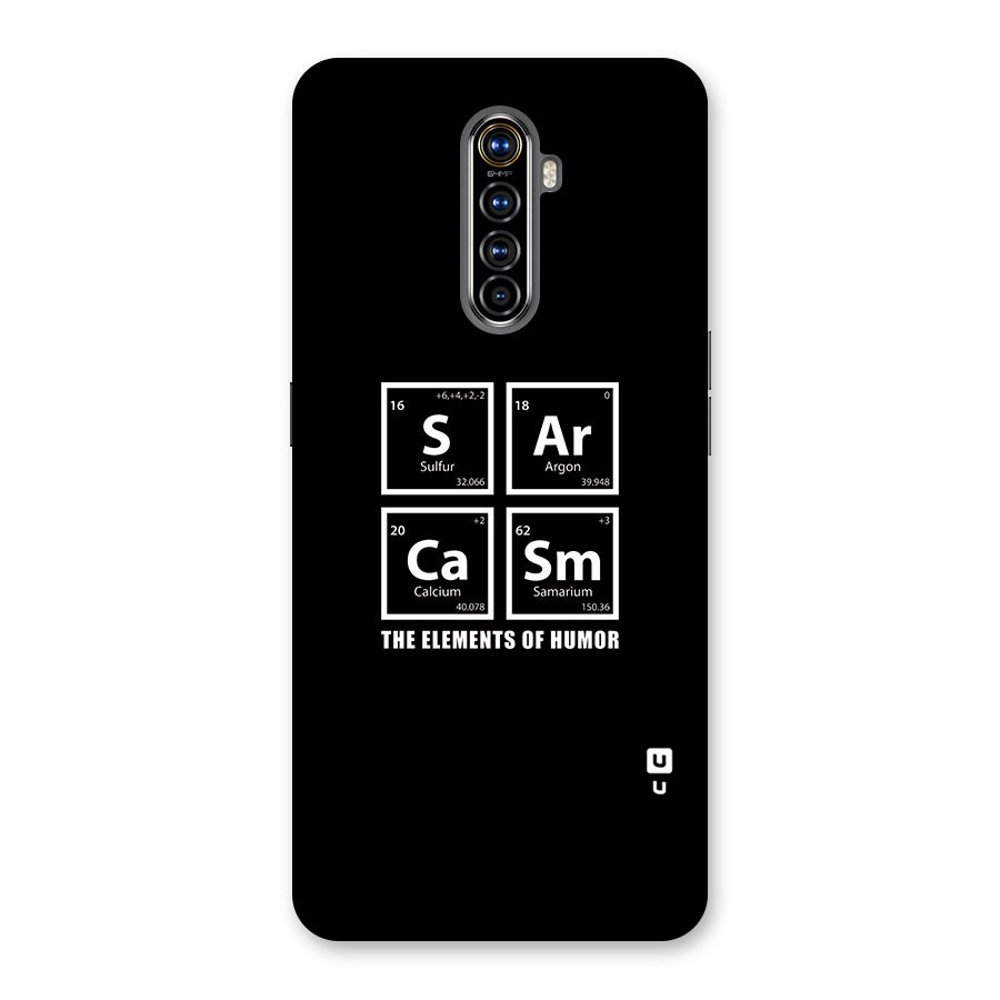 The Elements of Humor Back Case for Realme X2 Pro