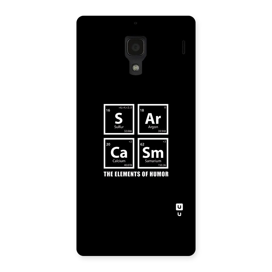 The Elements of Humor Back Case for Redmi 1S