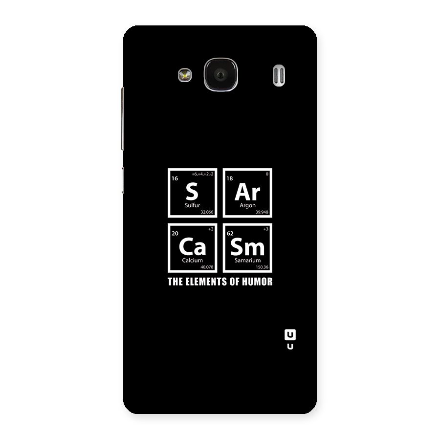The Elements of Humor Back Case for Redmi 2 Prime