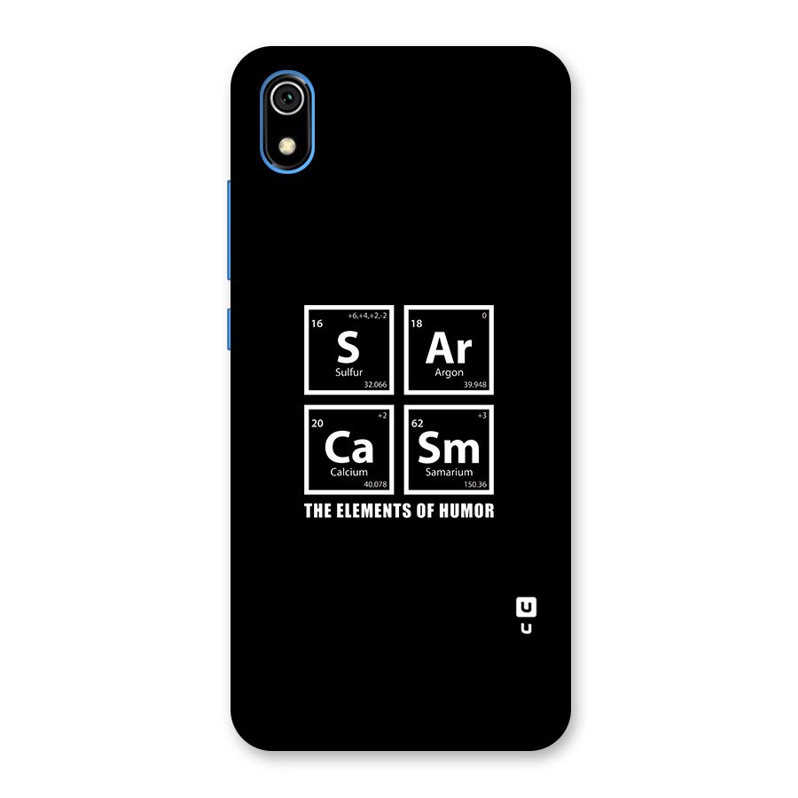 The Elements of Humor Back Case for Redmi 7A