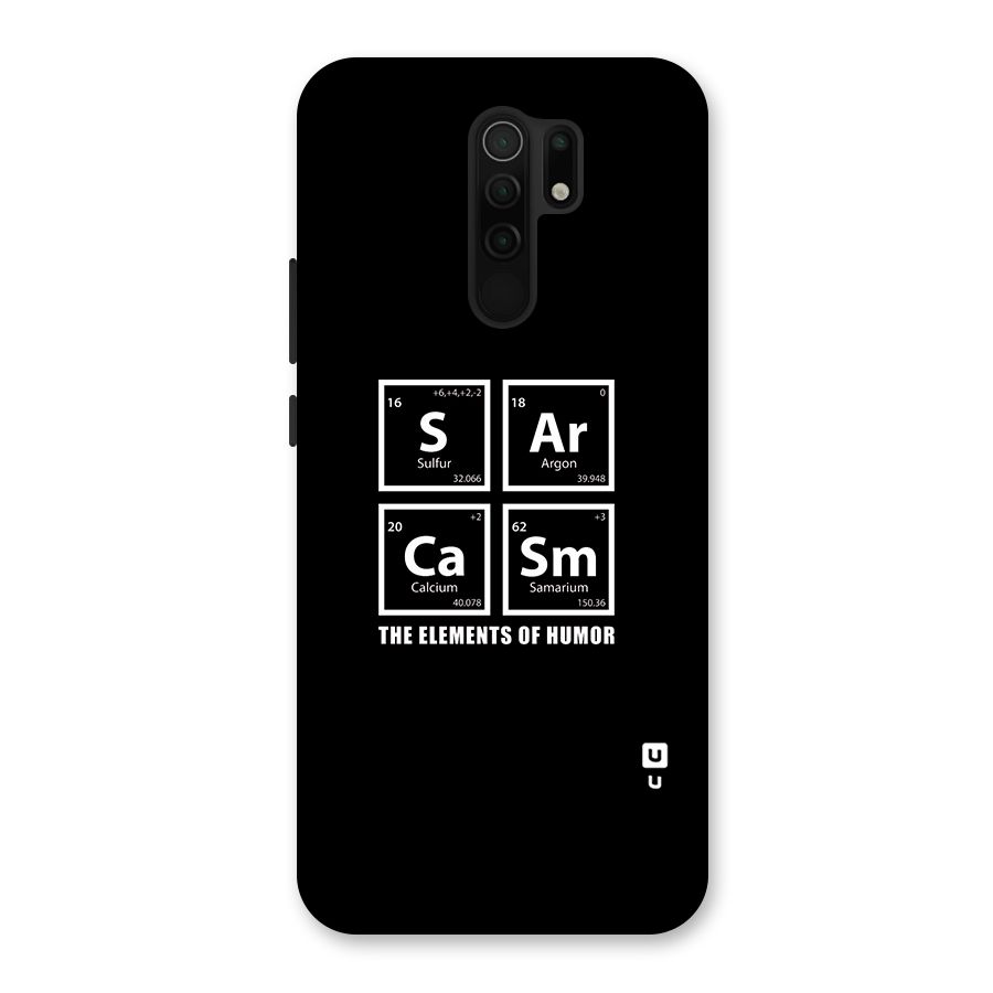 The Elements of Humor Back Case for Redmi 9 Prime