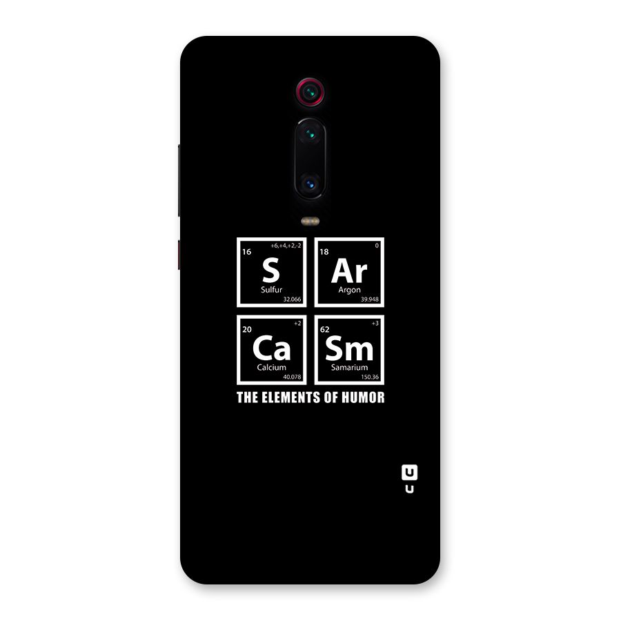 The Elements of Humor Back Case for Redmi K20 Pro