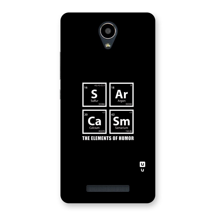 The Elements of Humor Back Case for Redmi Note 2