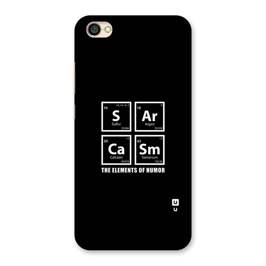 The Elements of Humor Back Case for Redmi Y1 Lite