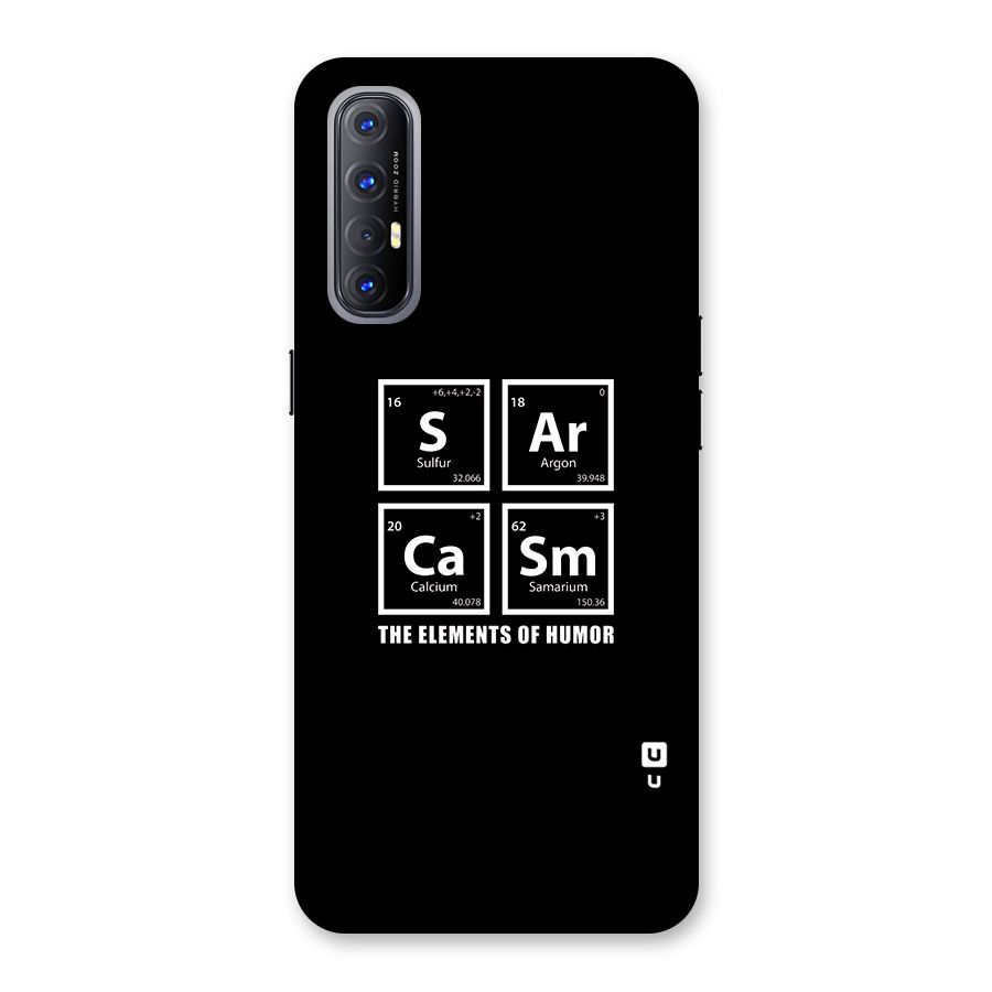 The Elements of Humor Back Case for Reno3 Pro