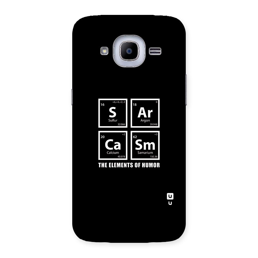The Elements of Humor Back Case for Samsung Galaxy J2 2016