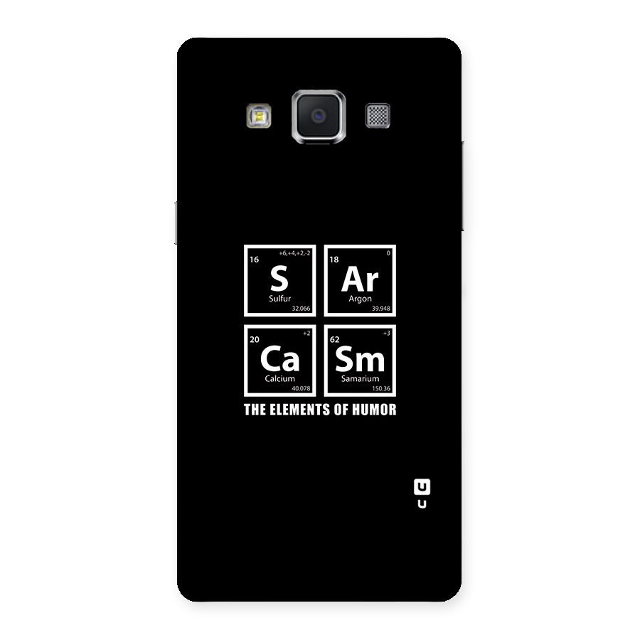 The Elements of Humor Back Case for Samsung Galaxy A5