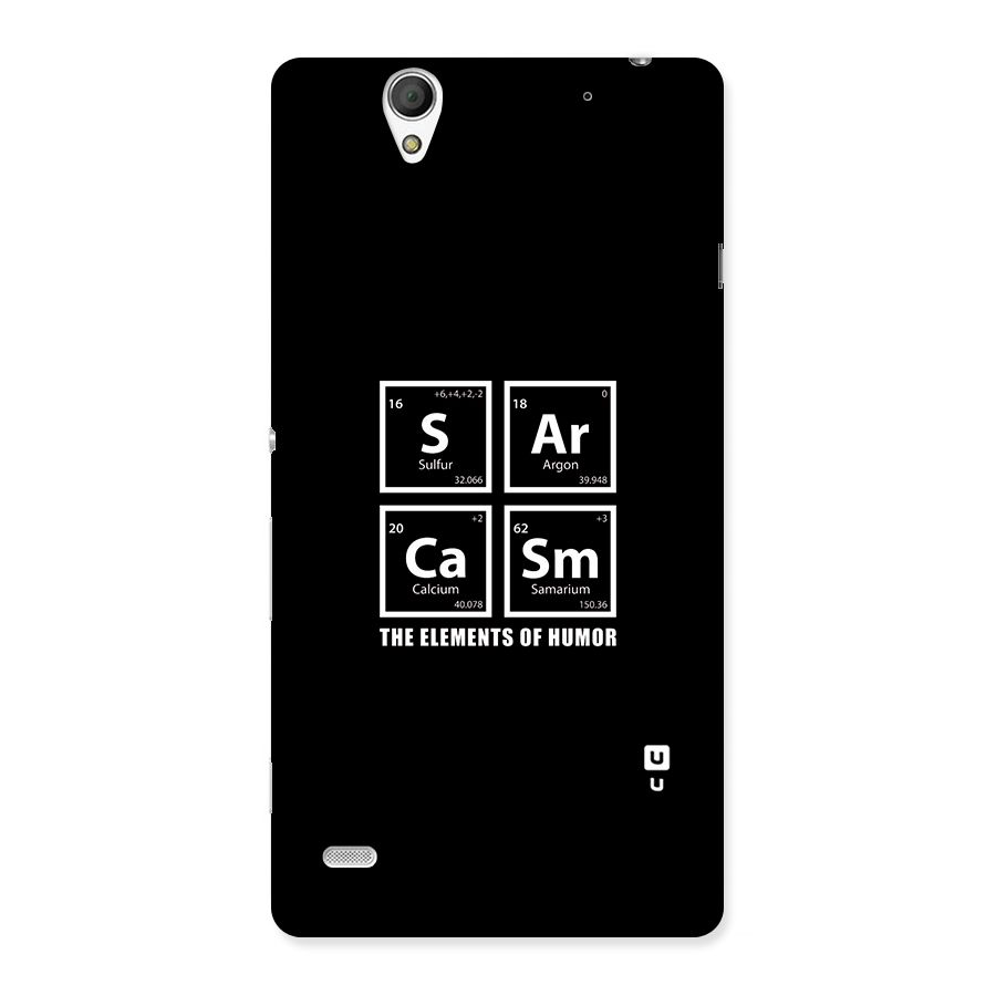 The Elements of Humor Back Case for Sony Xperia C4