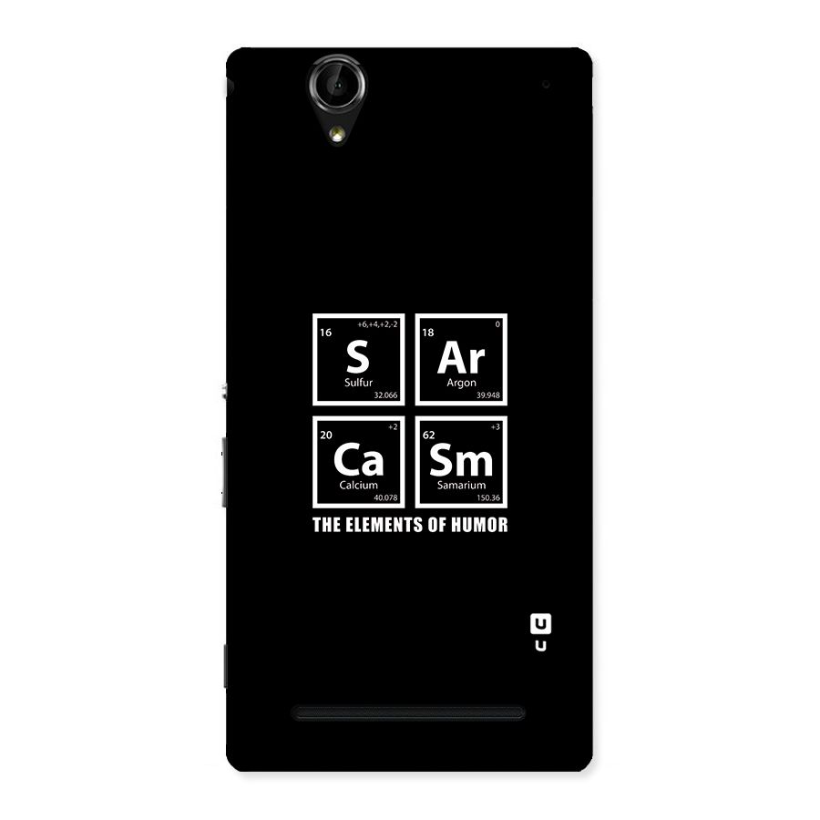 The Elements of Humor Back Case for Sony Xperia T2