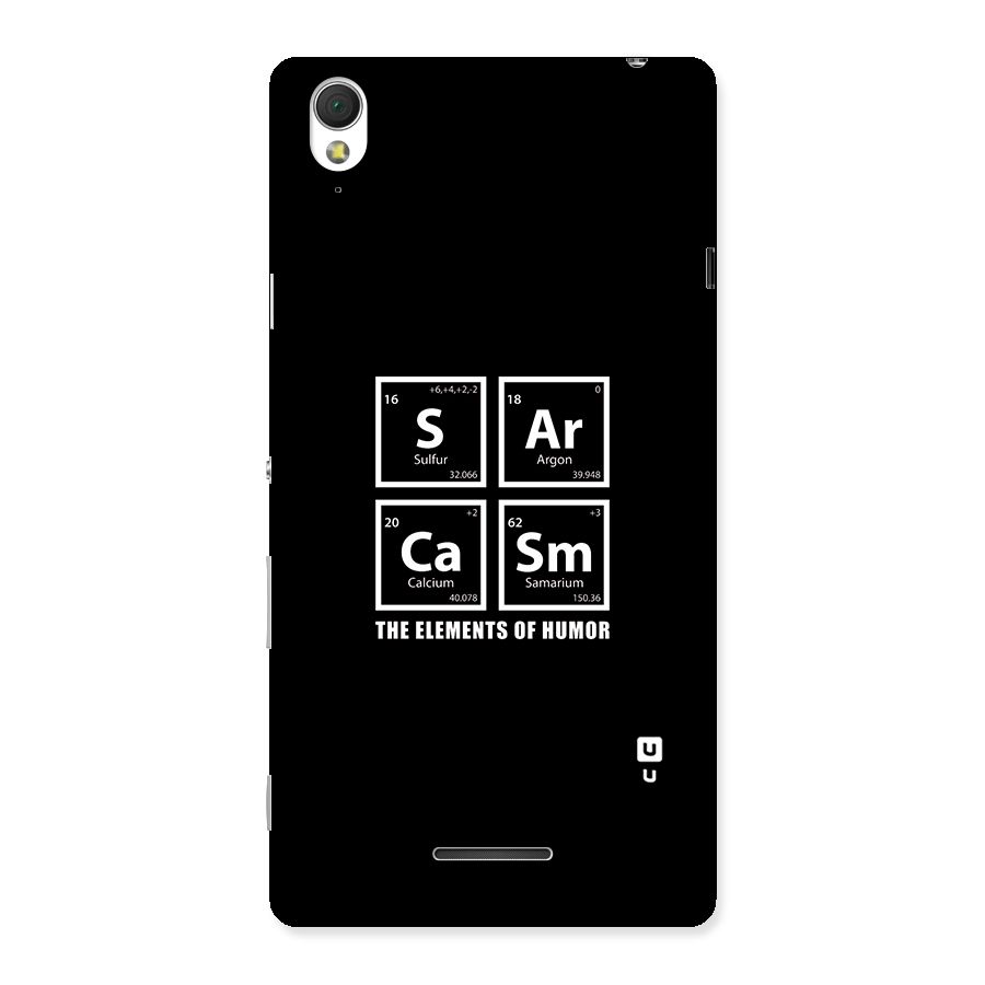 The Elements of Humor Back Case for Sony Xperia T3