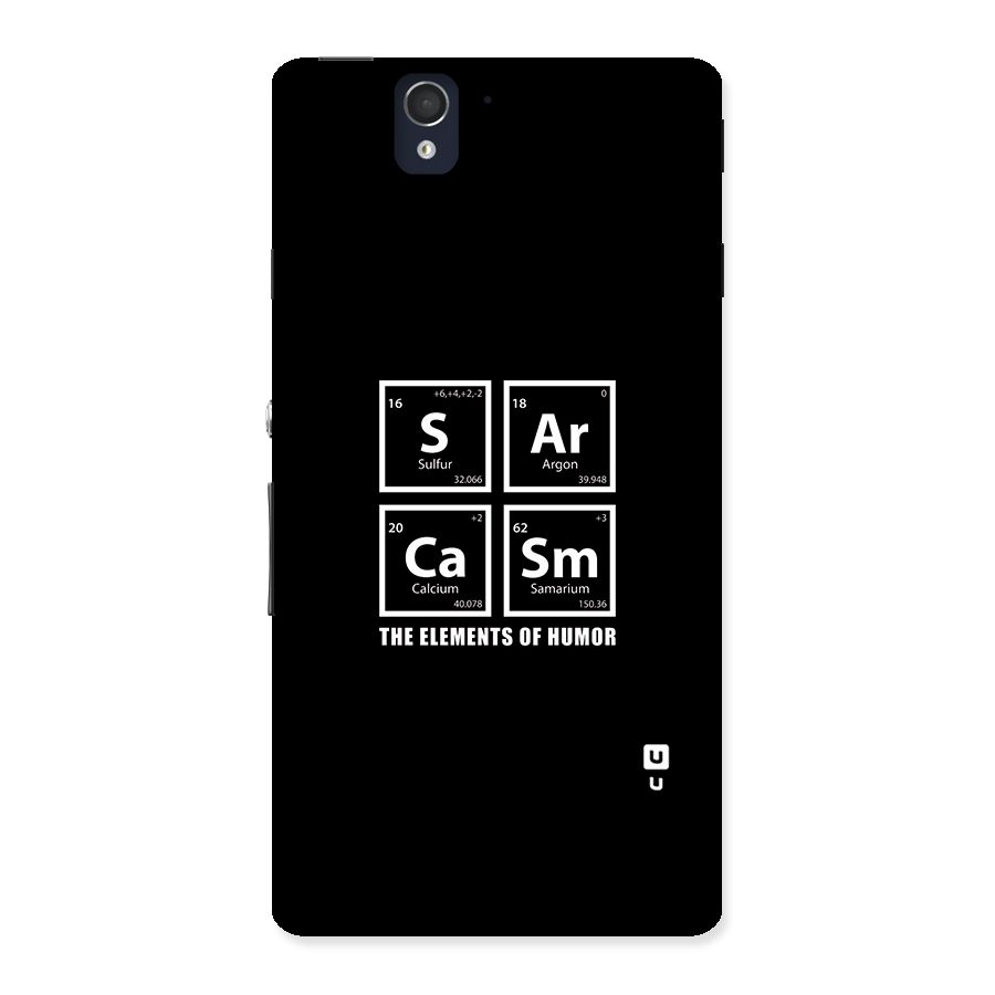 The Elements of Humor Back Case for Sony Xperia Z
