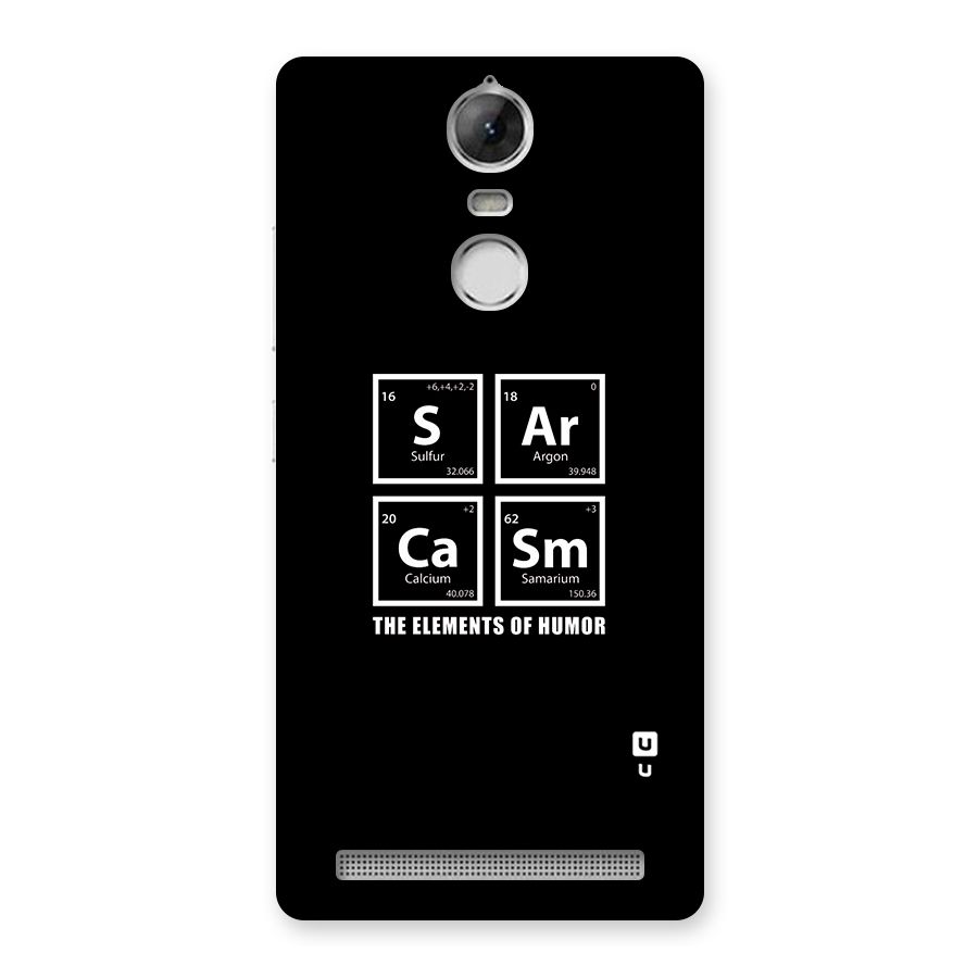 The Elements of Humor Back Case for Vibe K5 Note