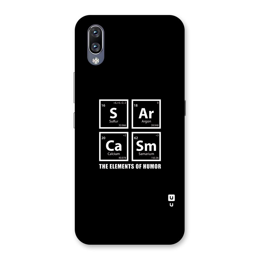 The Elements of Humor Back Case for Vivo NEX