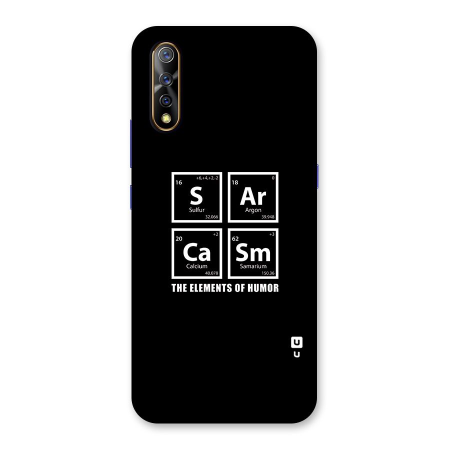 The Elements of Humor Back Case for Vivo S1