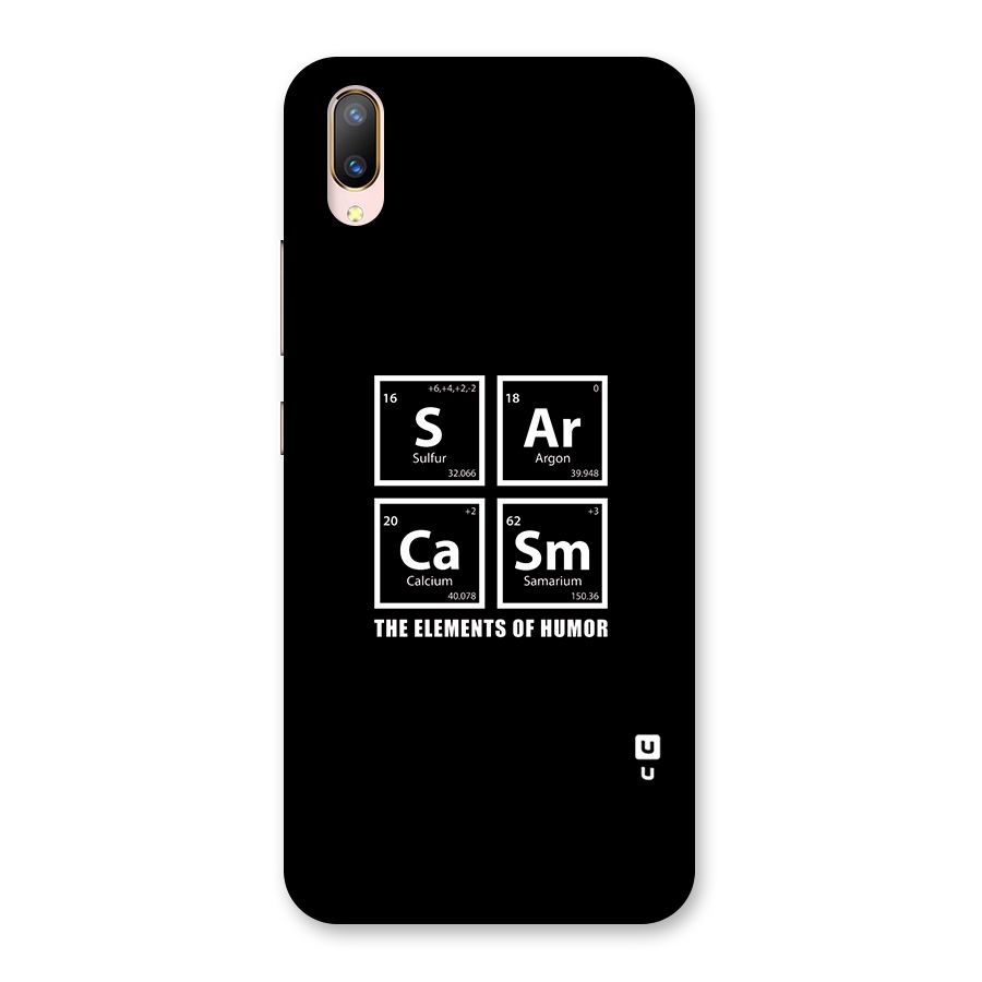 The Elements of Humor Back Case for Vivo V11 Pro