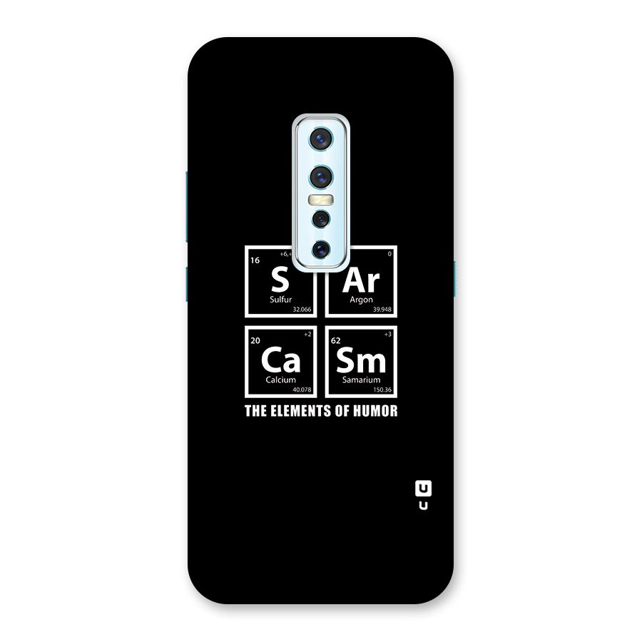 The Elements of Humor Back Case for Vivo V17 Pro