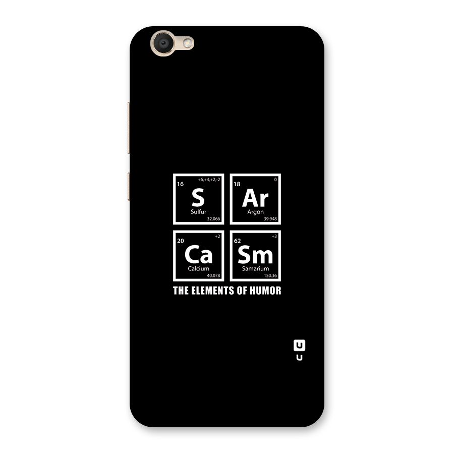 The Elements of Humor Back Case for Vivo V5