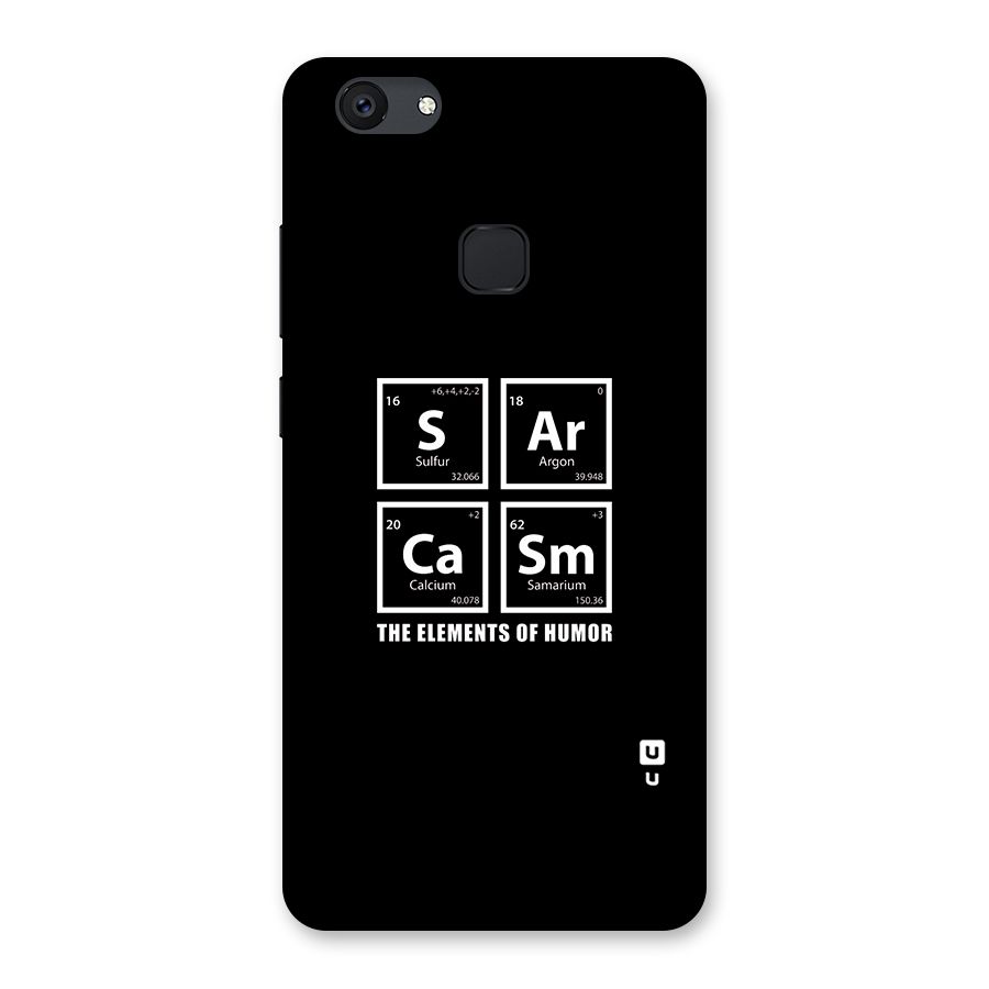 The Elements of Humor Back Case for Vivo V7 Plus