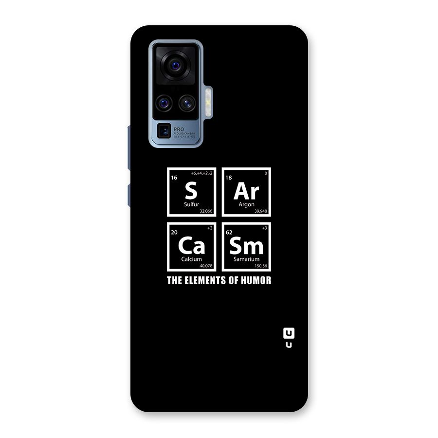 The Elements of Humor Back Case for Vivo X50 Pro