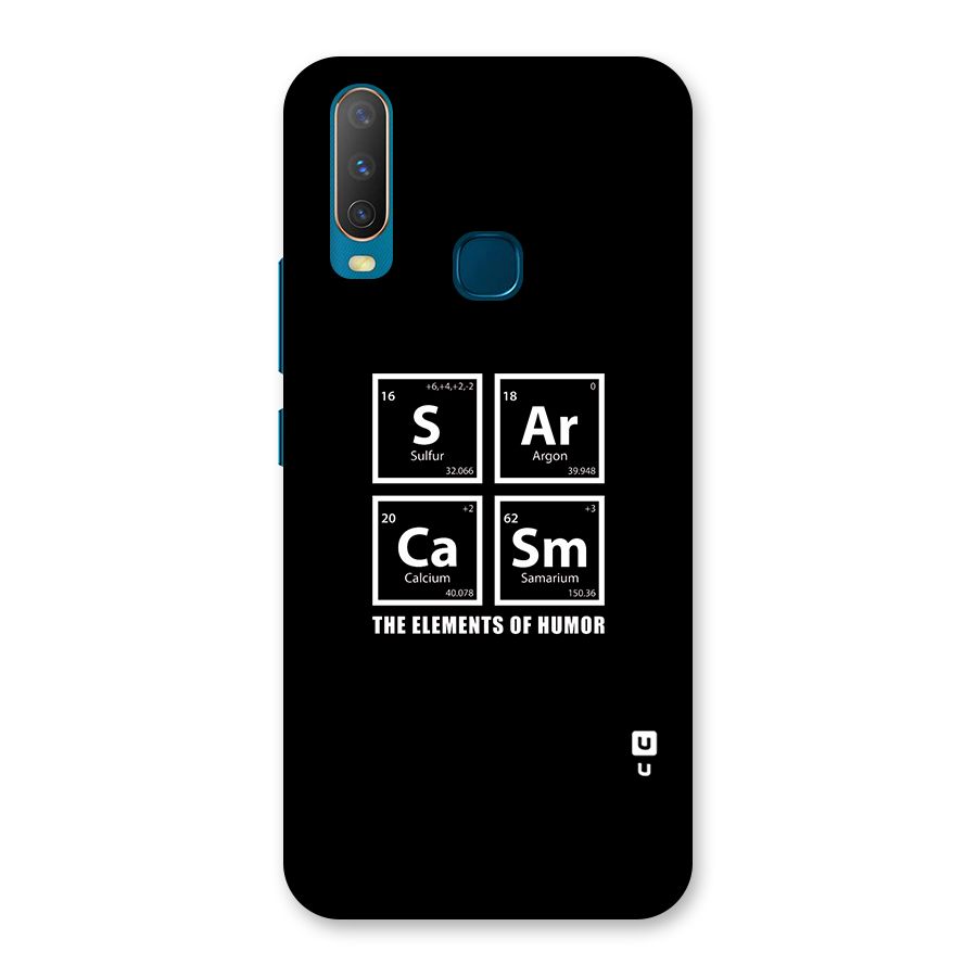 The Elements of Humor Back Case for Vivo Y15