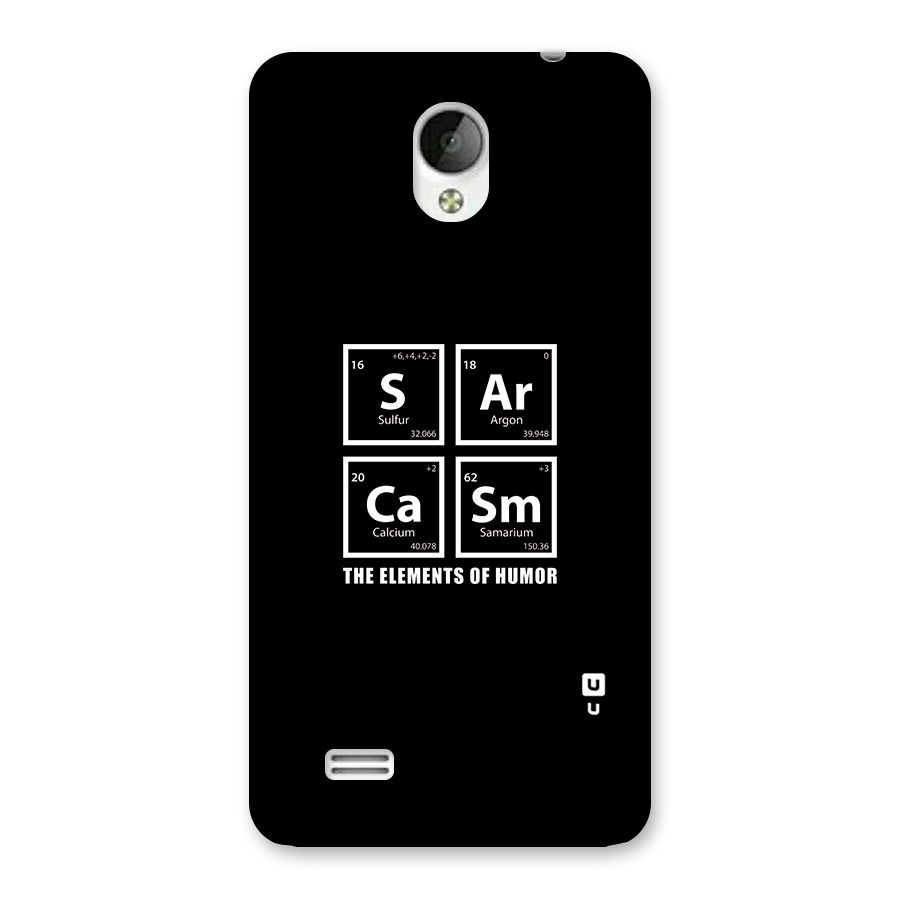 The Elements of Humor Back Case for Vivo Y21