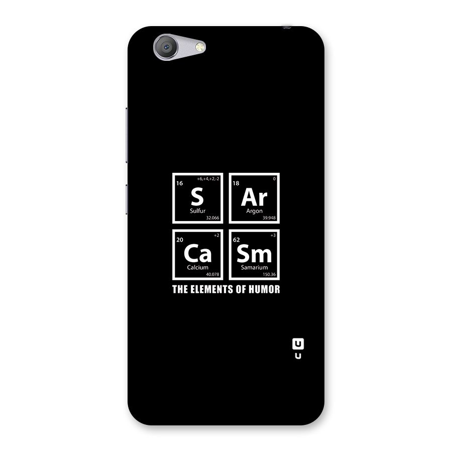 The Elements of Humor Back Case for Vivo Y53
