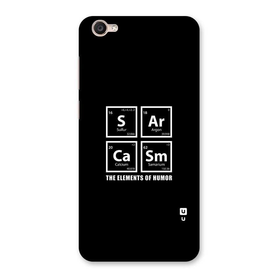 The Elements of Humor Back Case for Vivo Y55L