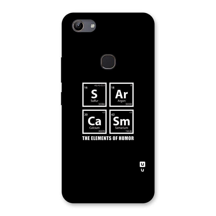 The Elements of Humor Back Case for Vivo Y81