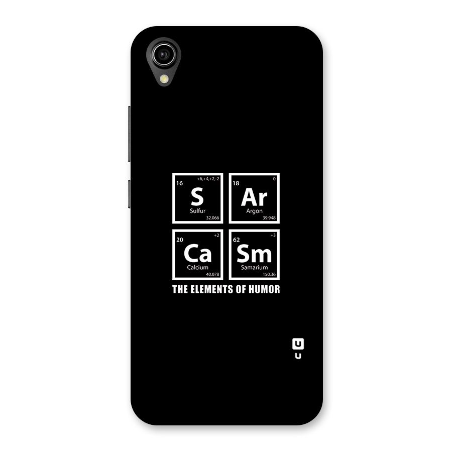 The Elements of Humor Back Case for Vivo Y90