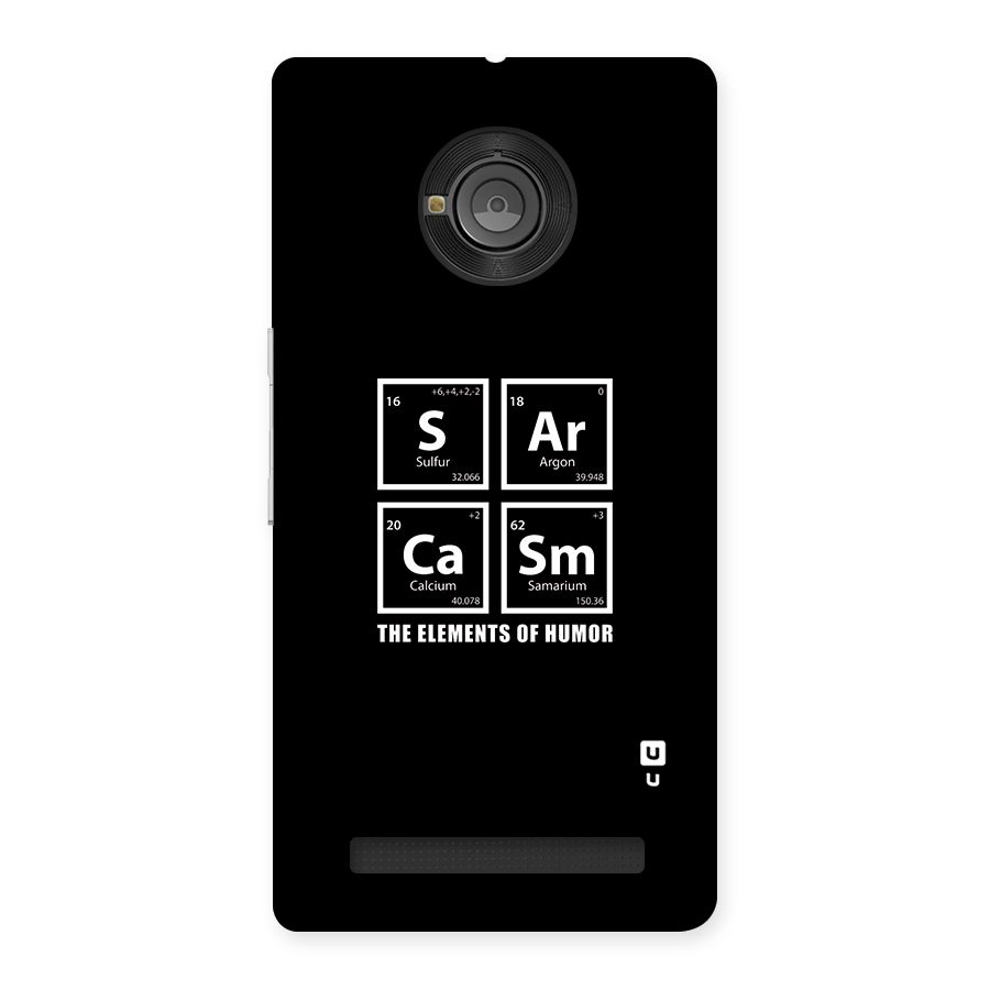 The Elements of Humor Back Case for Yu Yuphoria