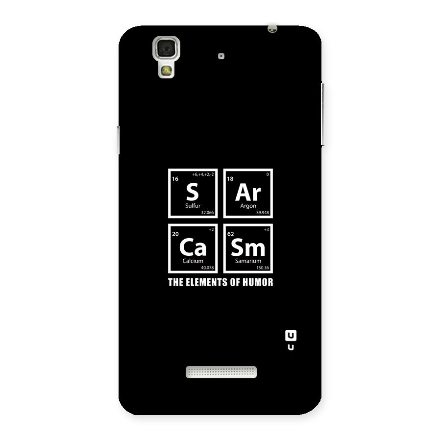 The Elements of Humor Back Case for Yu Yureka