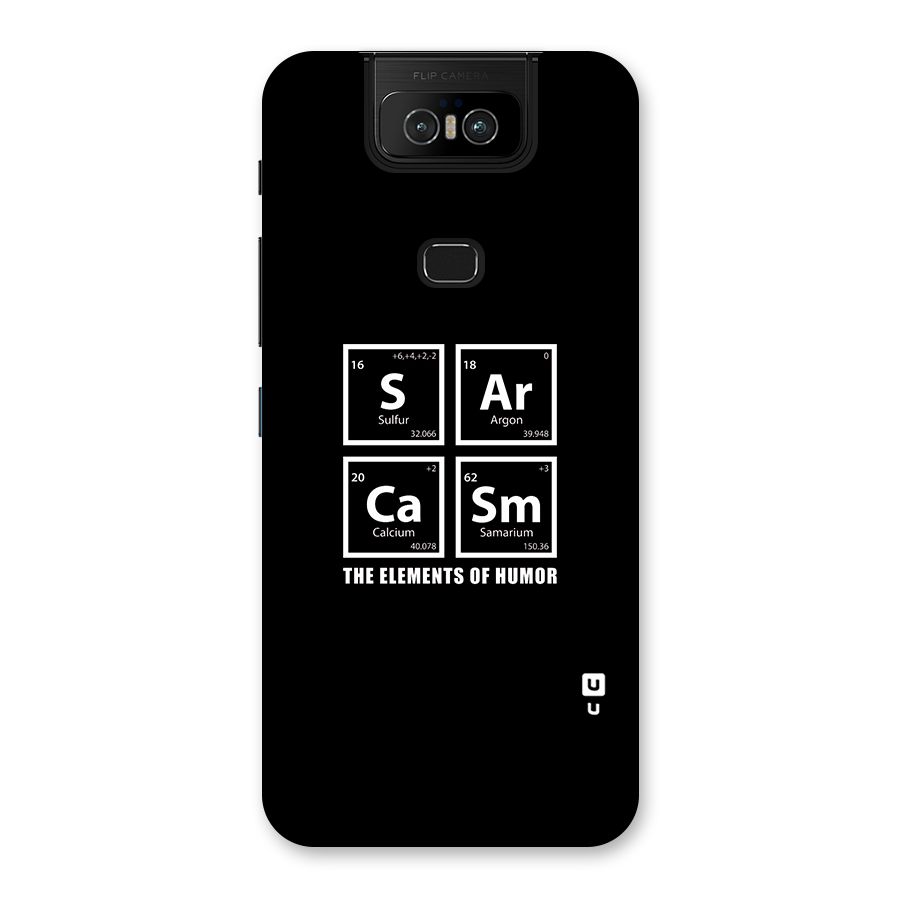 The Elements of Humor Back Case for Zenfone 6z