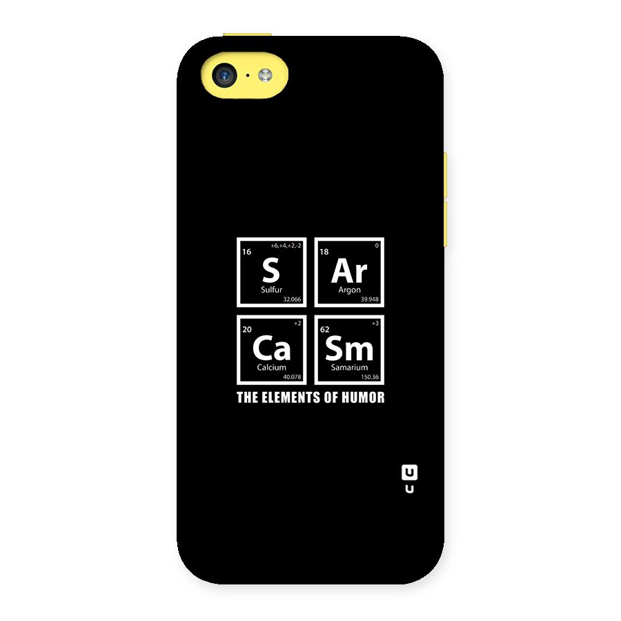 The Elements of Humor Back Case for iPhone 5C
