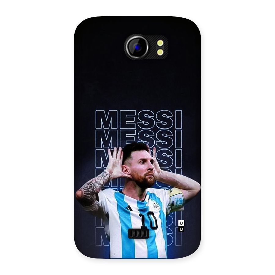 The Football Genius Back Case for Canvas 2 A110