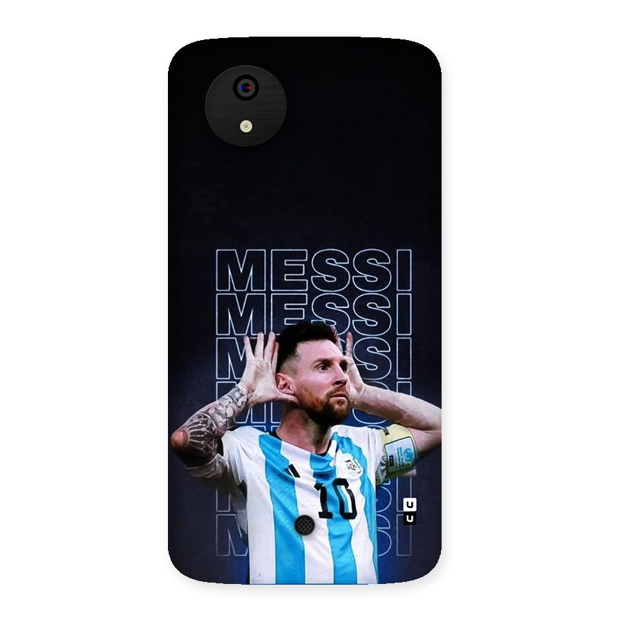 The Football Genius Back Case for Canvas A1  AQ4501