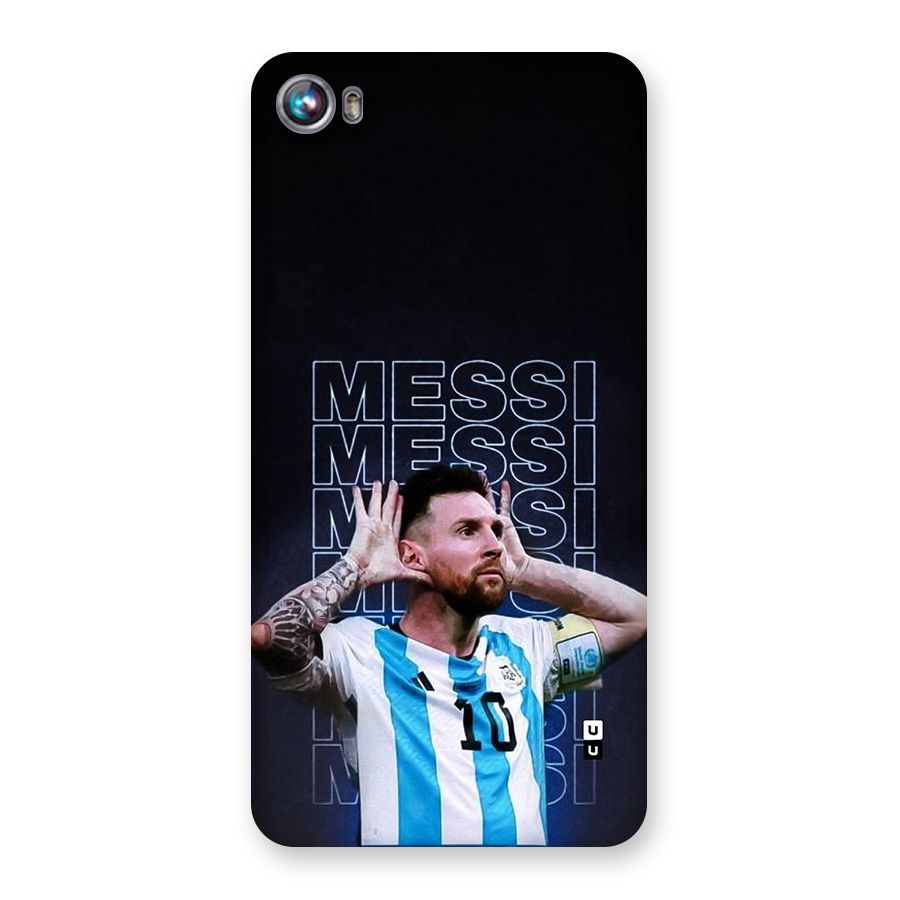 The Football Genius Back Case for Canvas Fire 4 (A107)