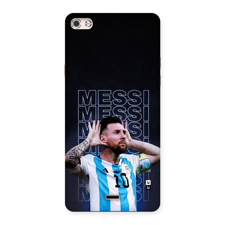 The Football Genius Back Case for Canvas Silver 5